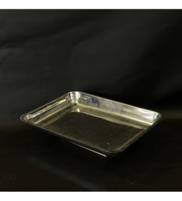 PLATEAU INOX, 35 X 26 X 4...